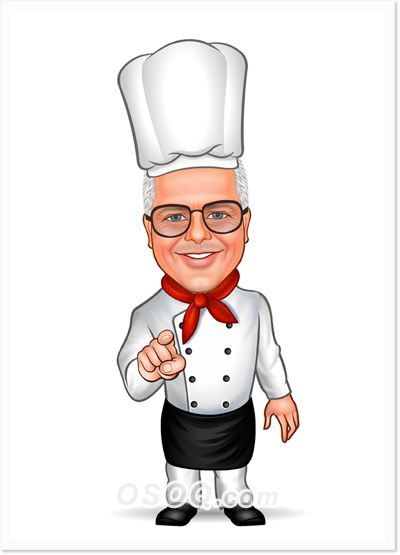 chef caricature maker