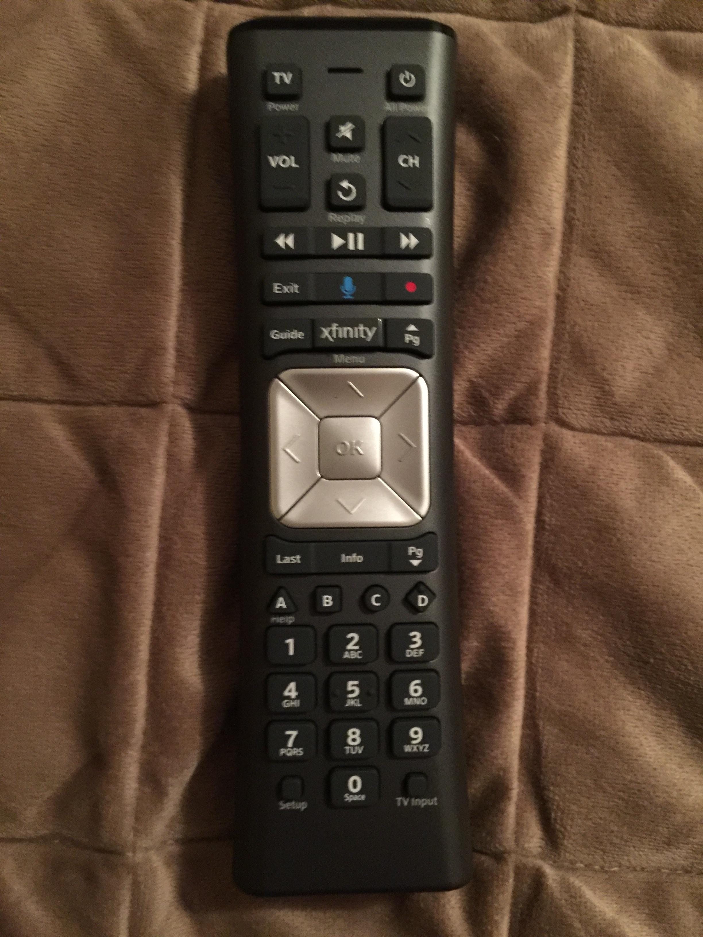 comcast xfinity remote