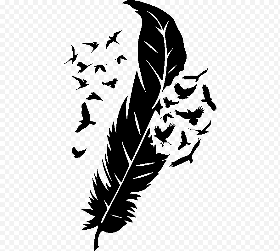 feather tattoo png