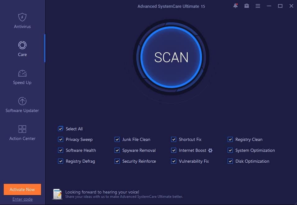 advanced systemcare 16 key