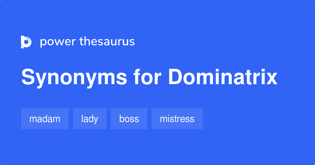 synonyms of mistress