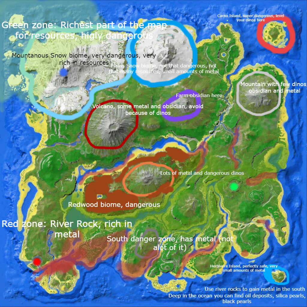 the island spawn map