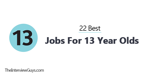 13 year olds jobs