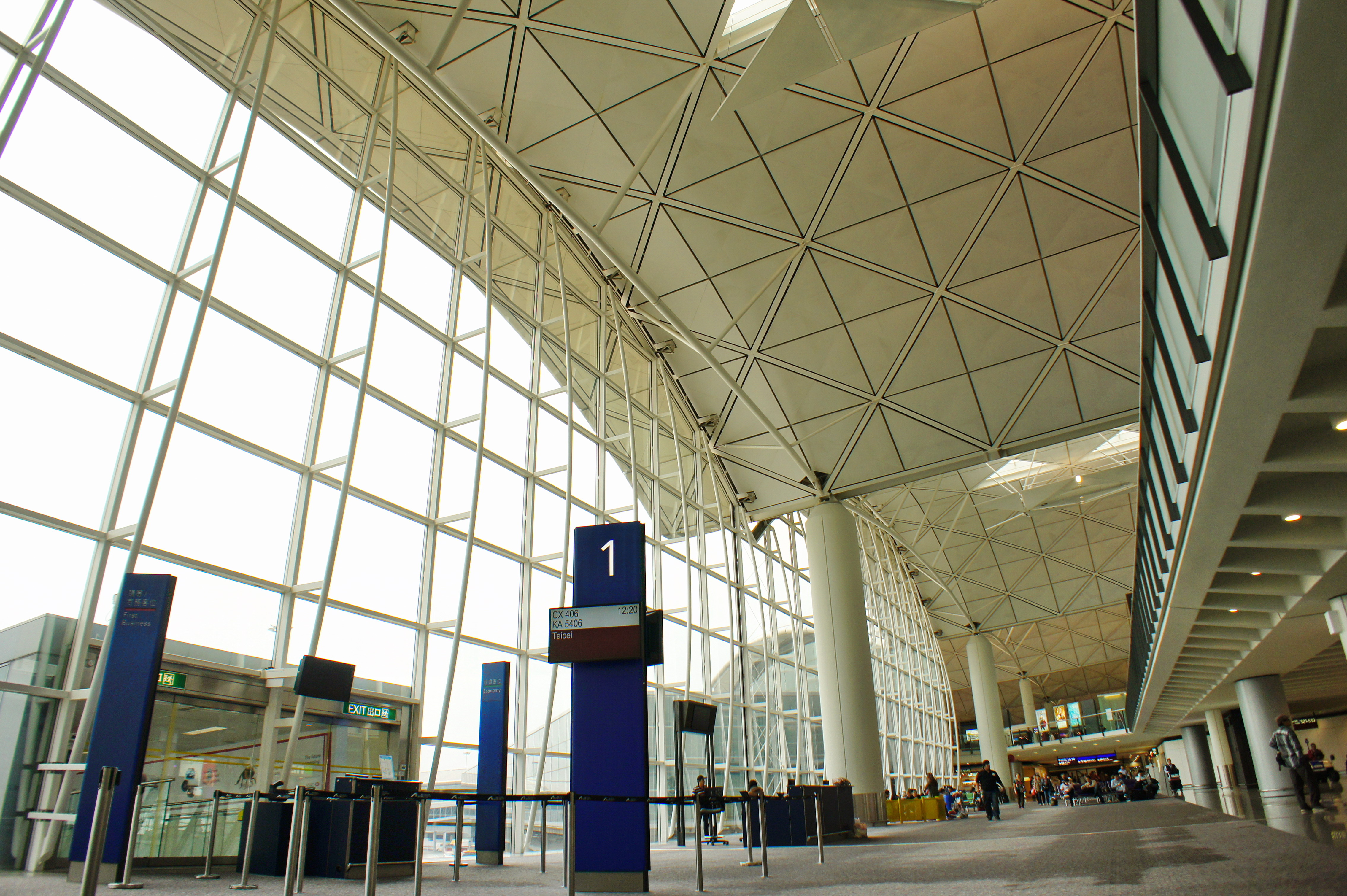 hong kong international airport departure