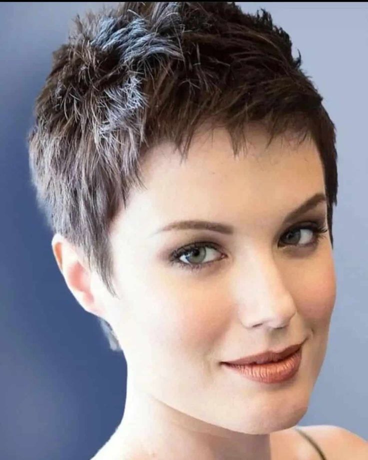 choppy razor cut pixie