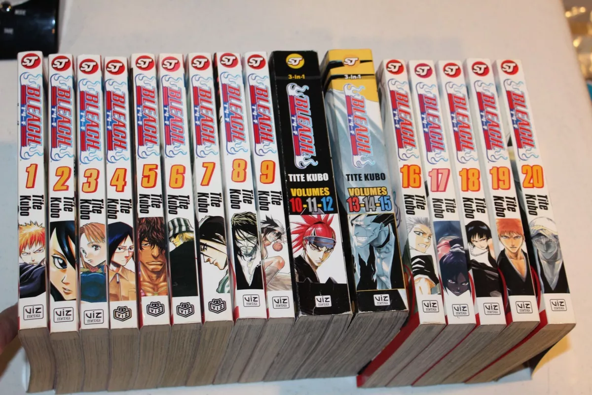 how many bleach manga are there