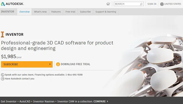 autocad inventor download