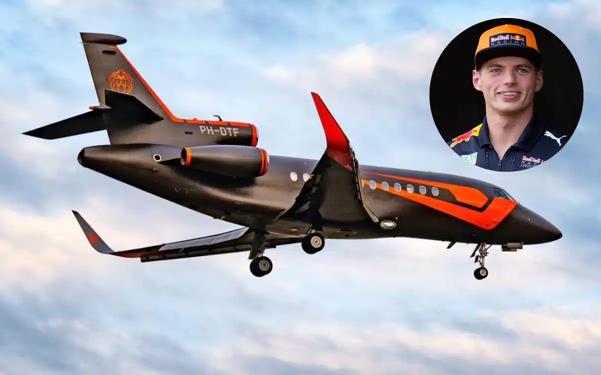 max verstappen jet tracker