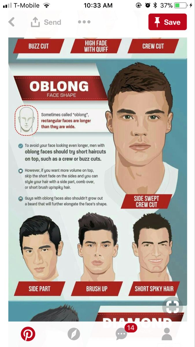 oblong face mens hairstyles