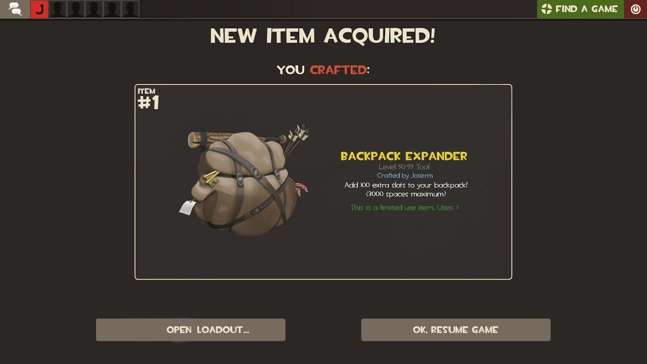 backpack tf2