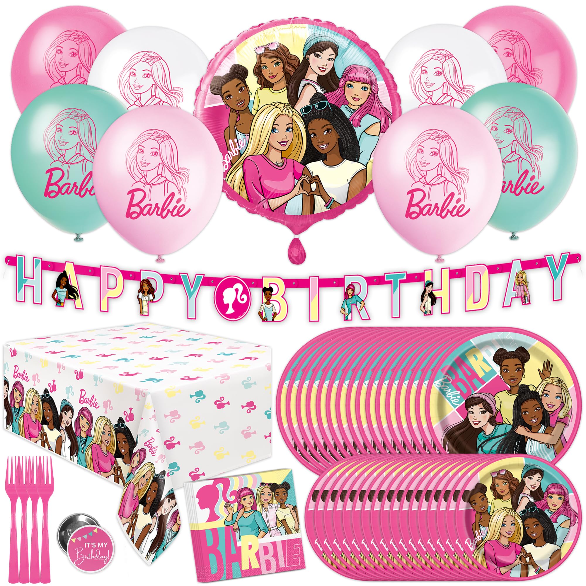 barbie birthday party supplies