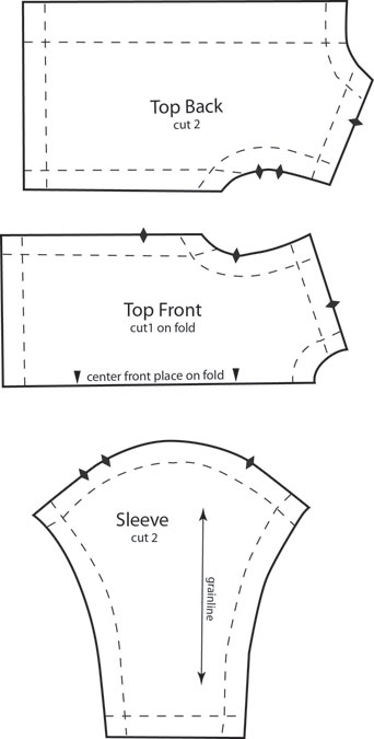 barbie shirt pattern