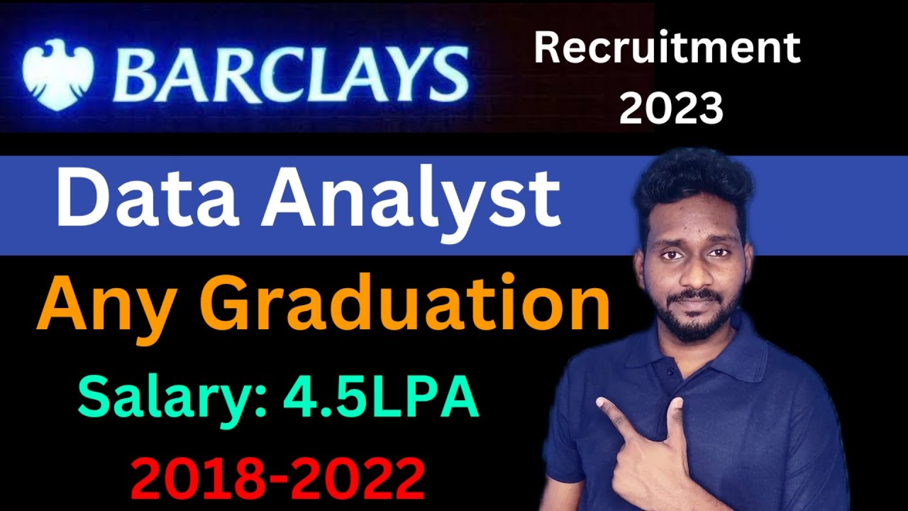 barclays data analyst