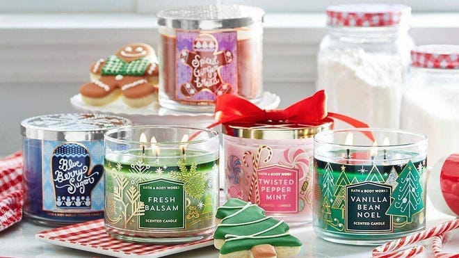 bath and body works candles