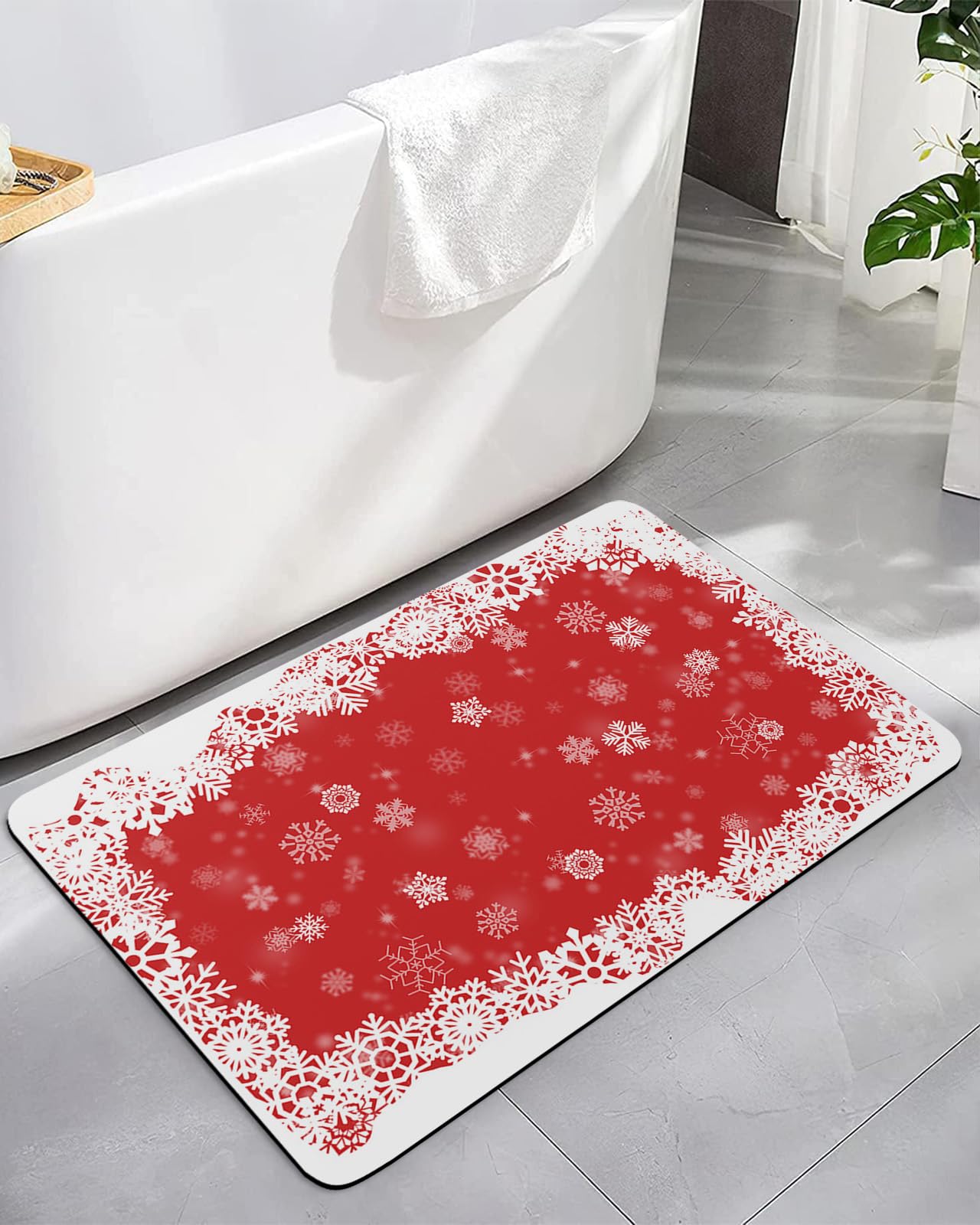 bath mats christmas