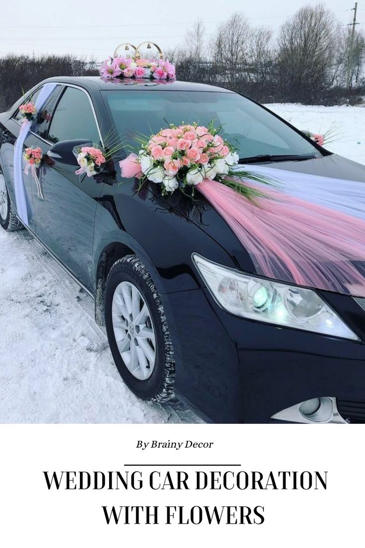 car wedding decoration