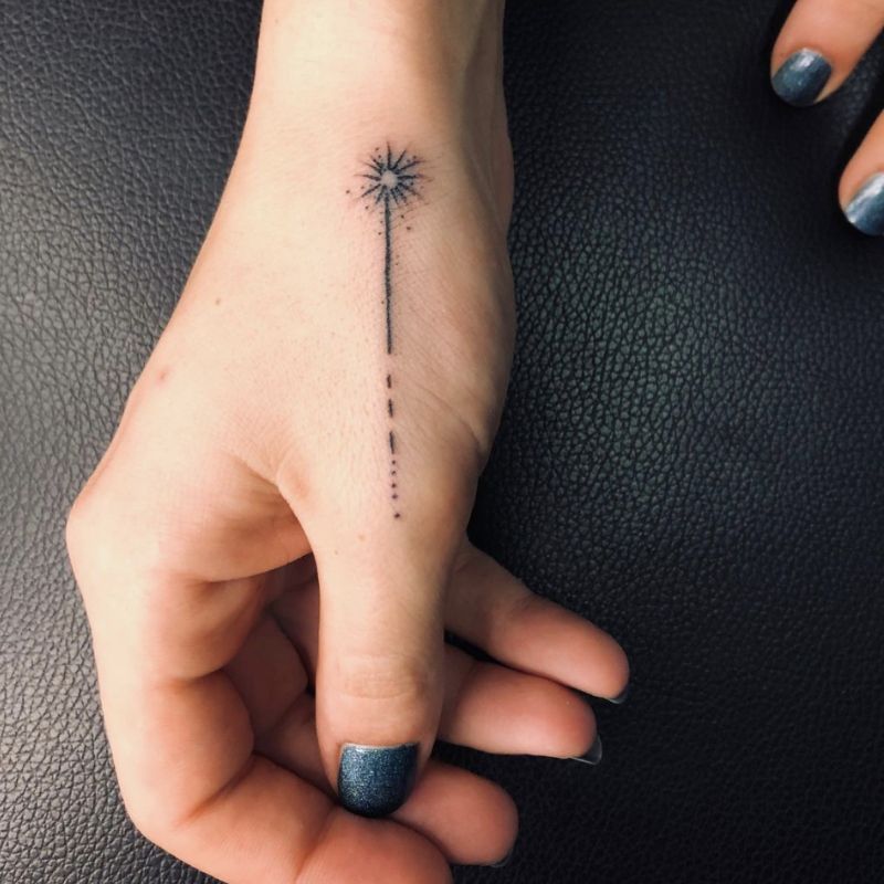 tattoo images girl hand simple