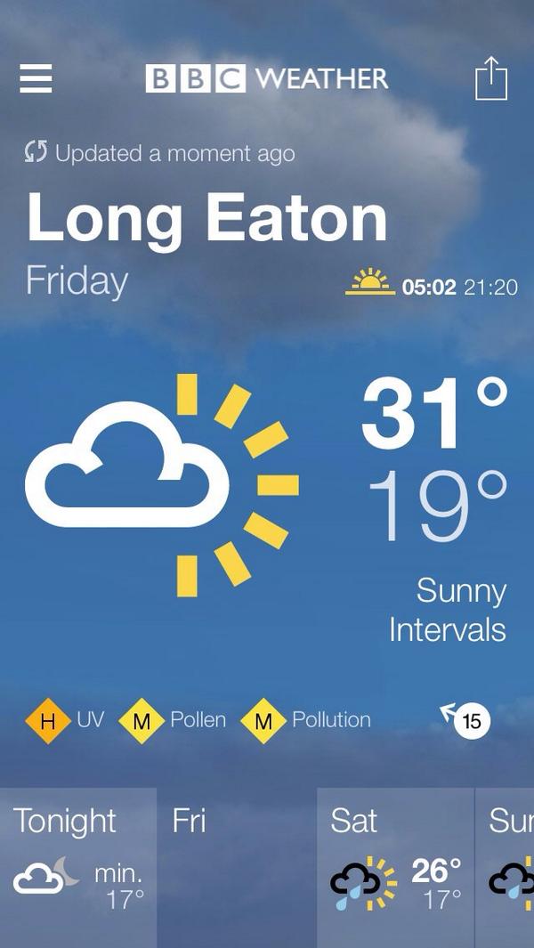 bbc weather long eaton