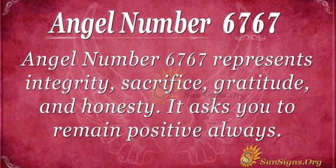 6767 angel number