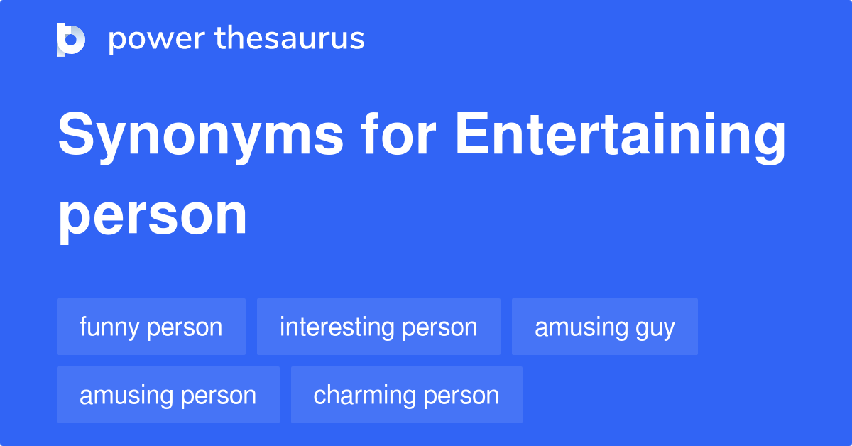 entertained synonyms