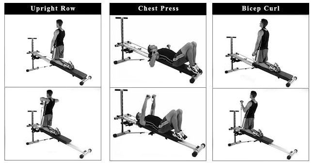 total gym upper body workout