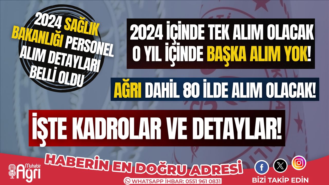 sağlık bakanlığı işçi alımı olacak mı