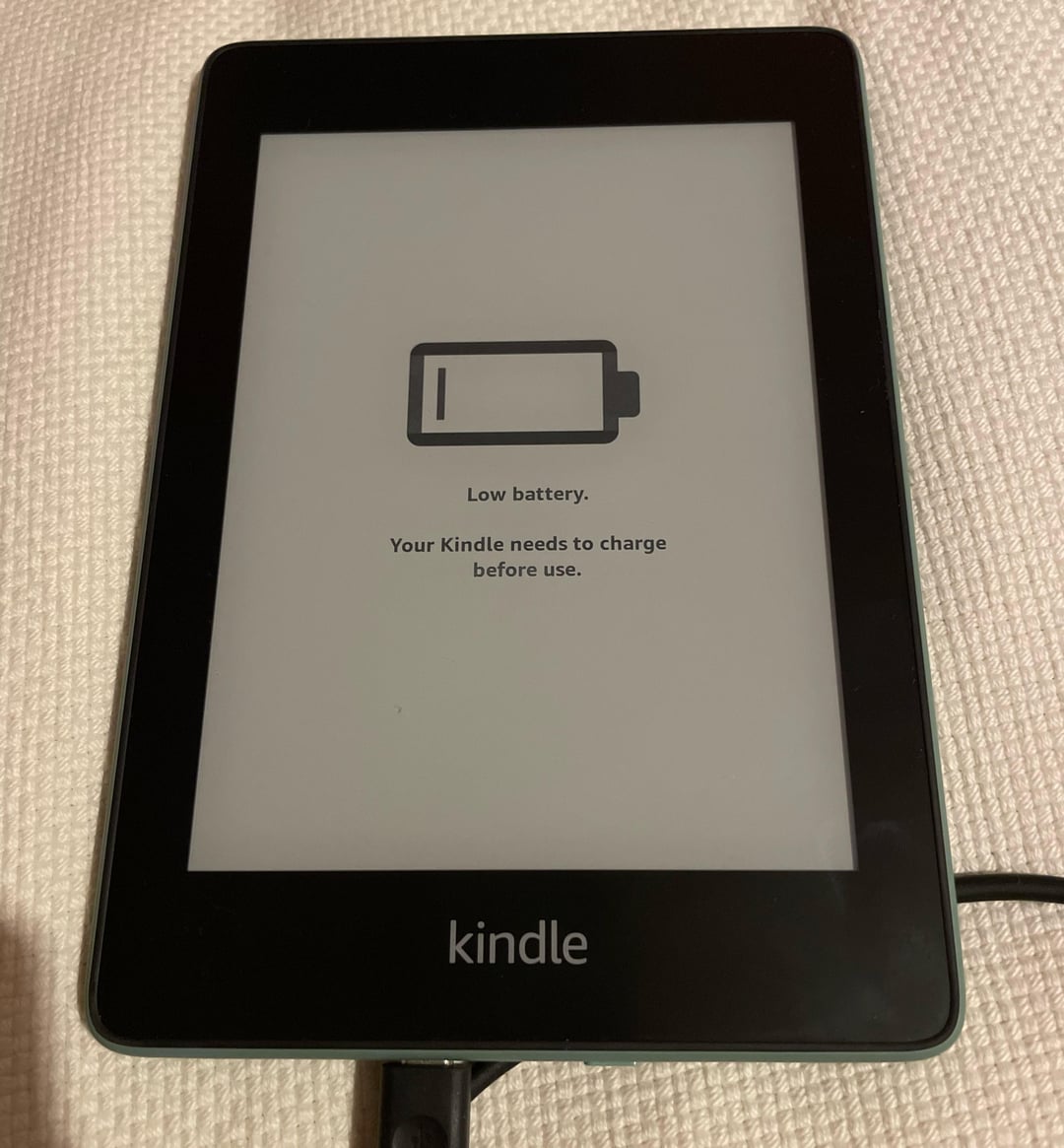 amazon kindle wont charge