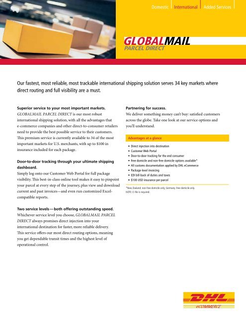 dhl global mail tracking