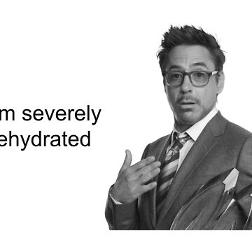 robert downey jr black and white meme