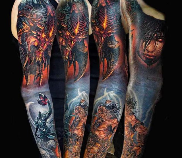 diablo tattoos