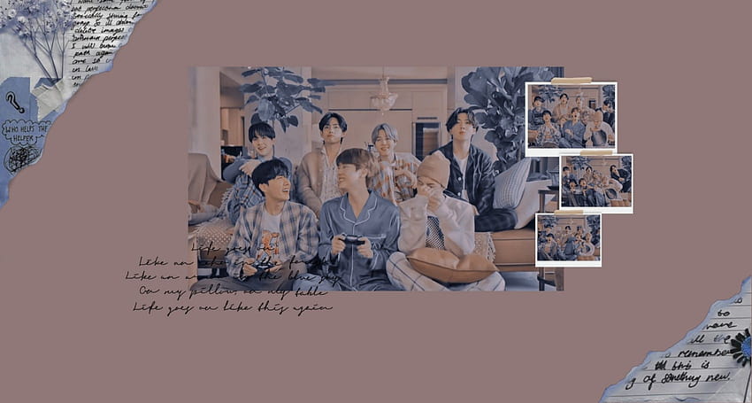 bts pc wallpaper aesthetic