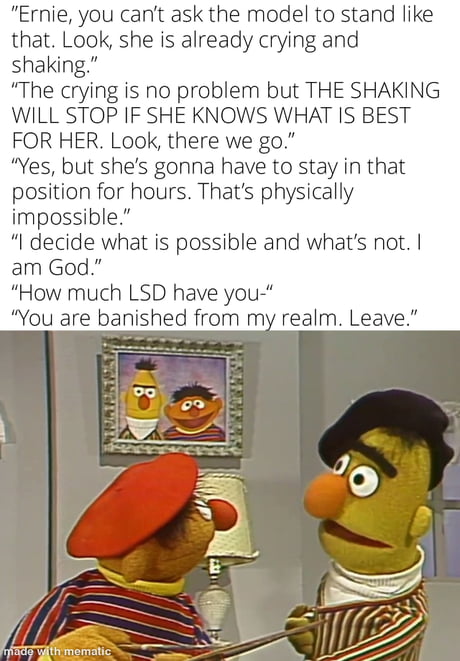 bert en ernie meme