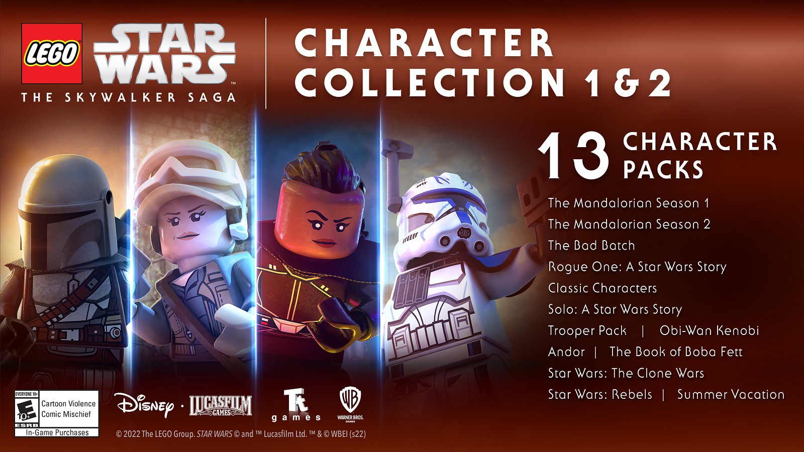 lego star wars the skywalker saga dlc packs