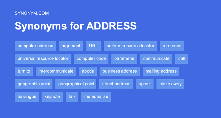 address syn