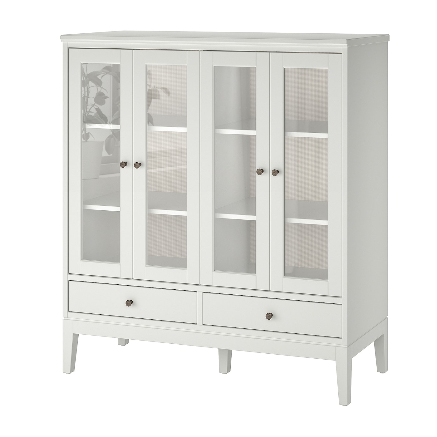 ikea white display cabinet