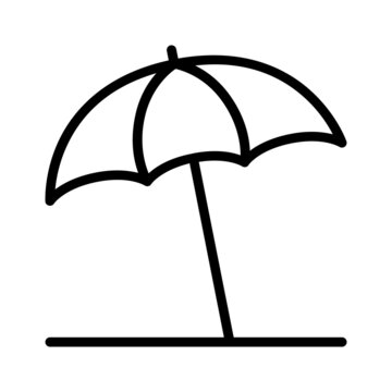 beach umbrella clipart