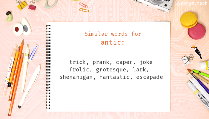 antic synonym