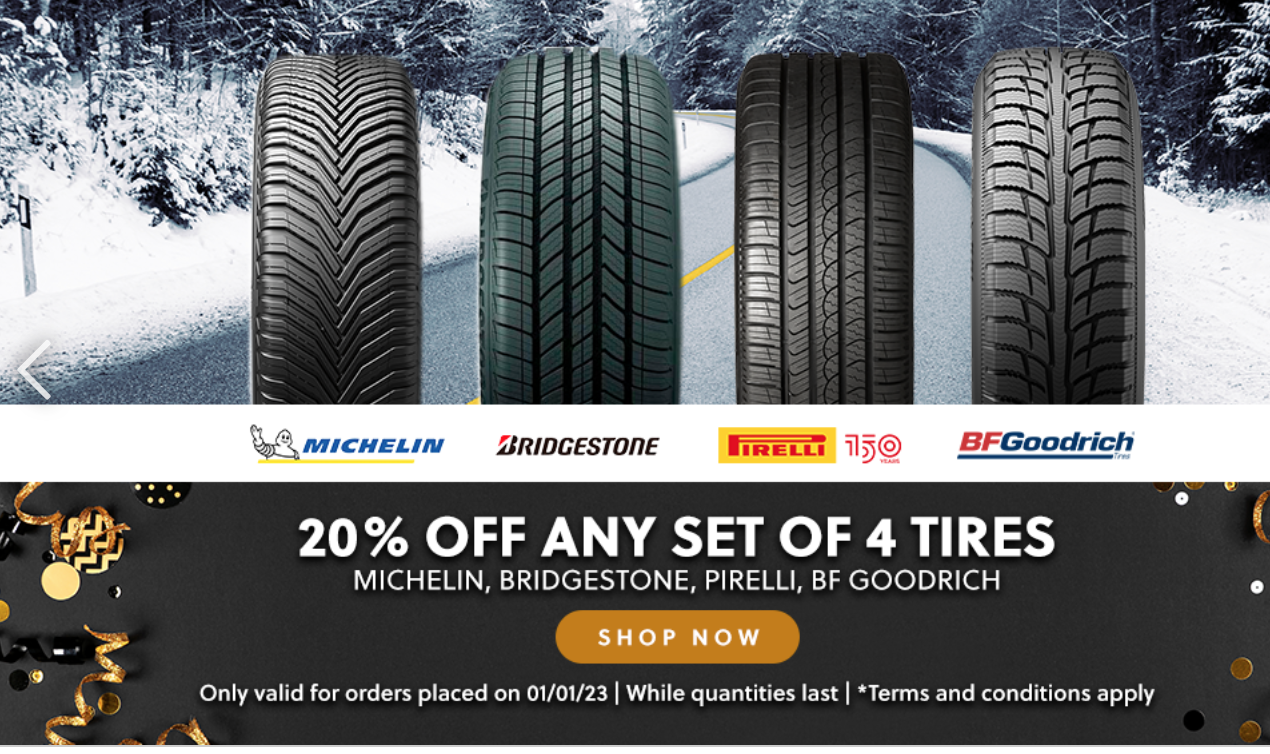 costco canada tire sale