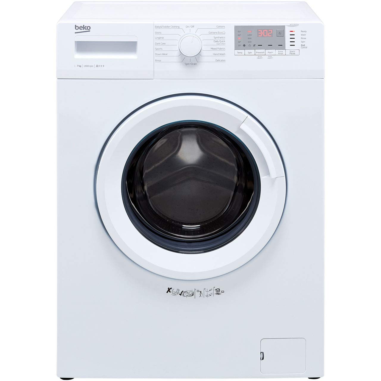 beko wtg741m1w