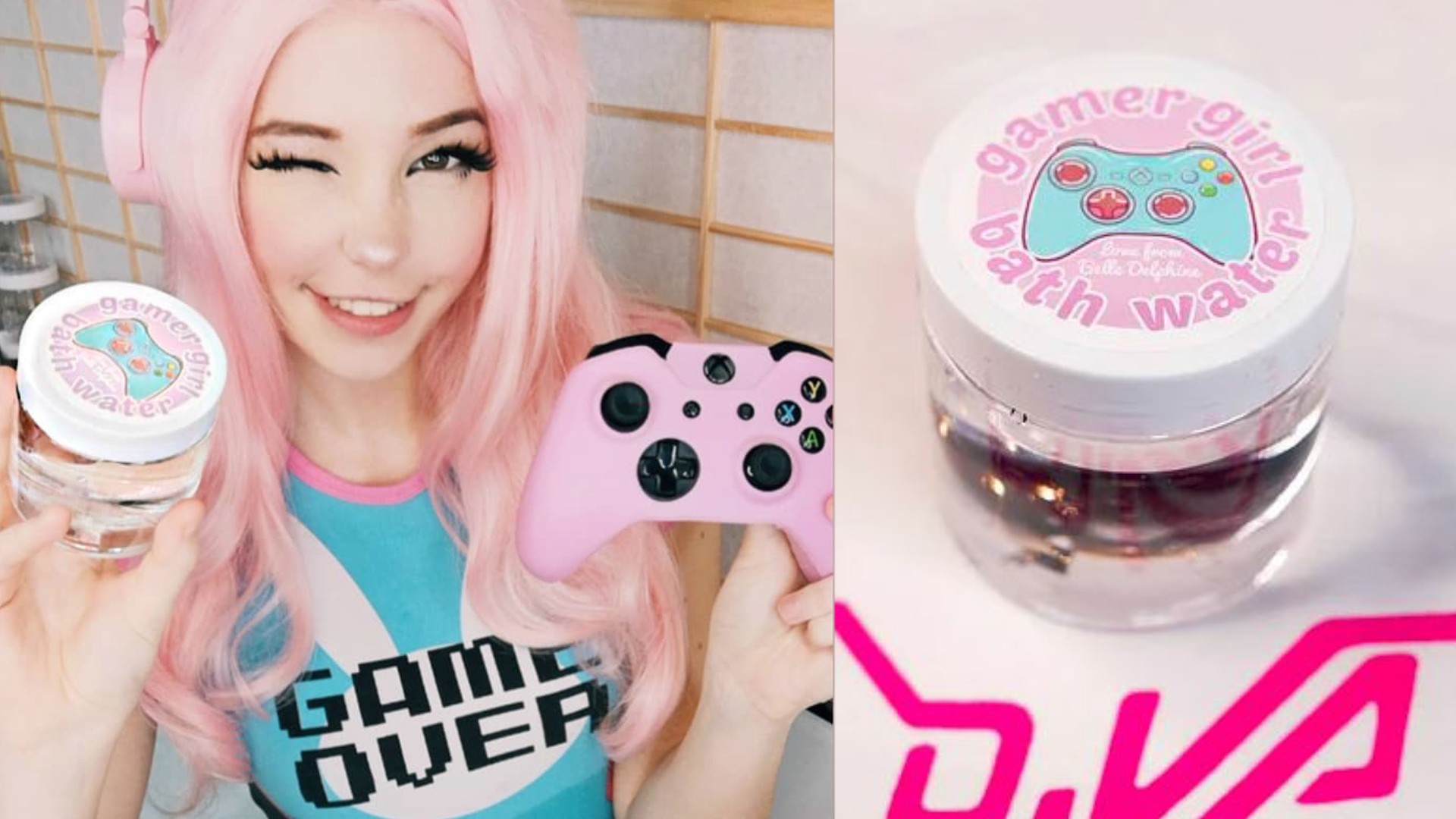 belle delphine bath water