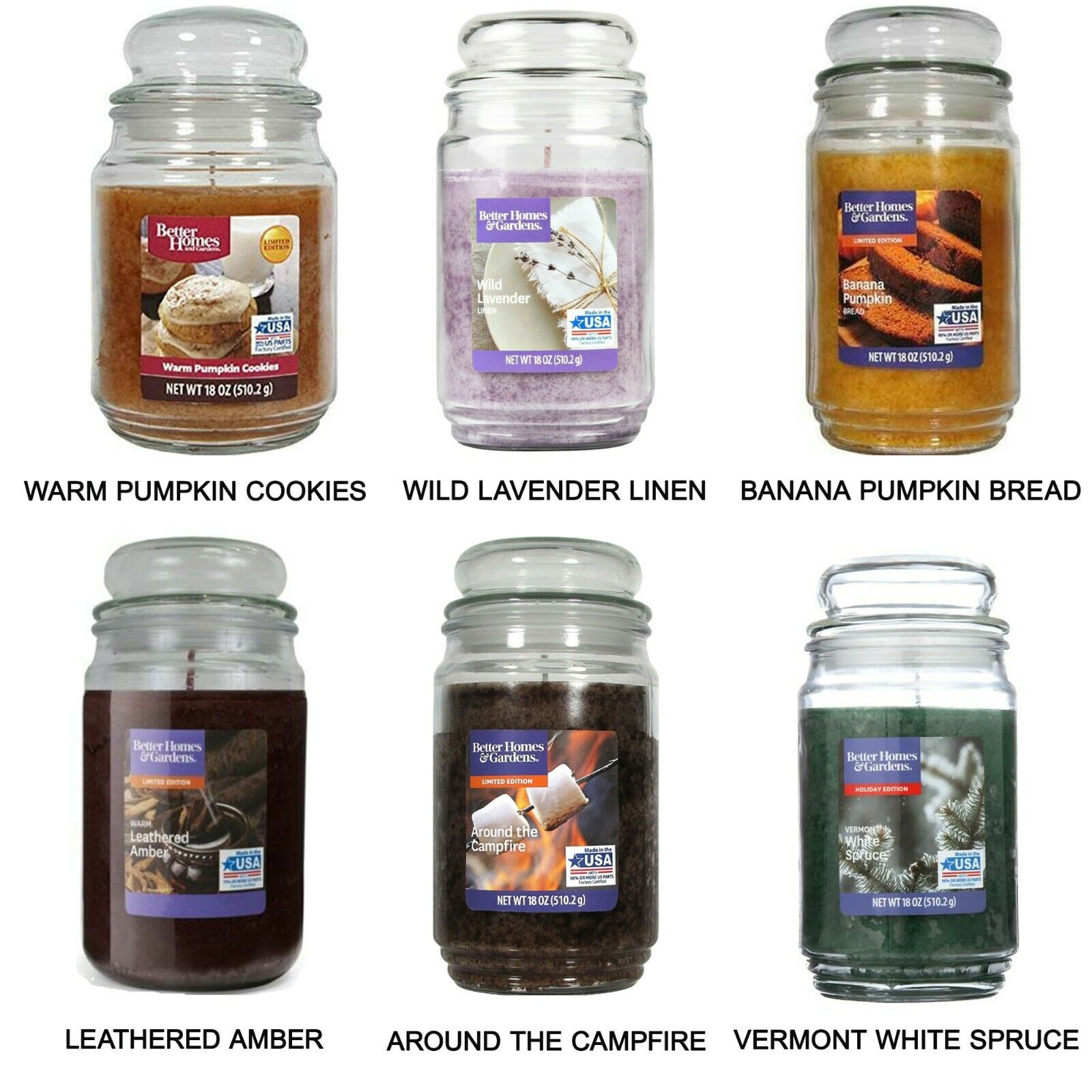 better homes and gardens candles