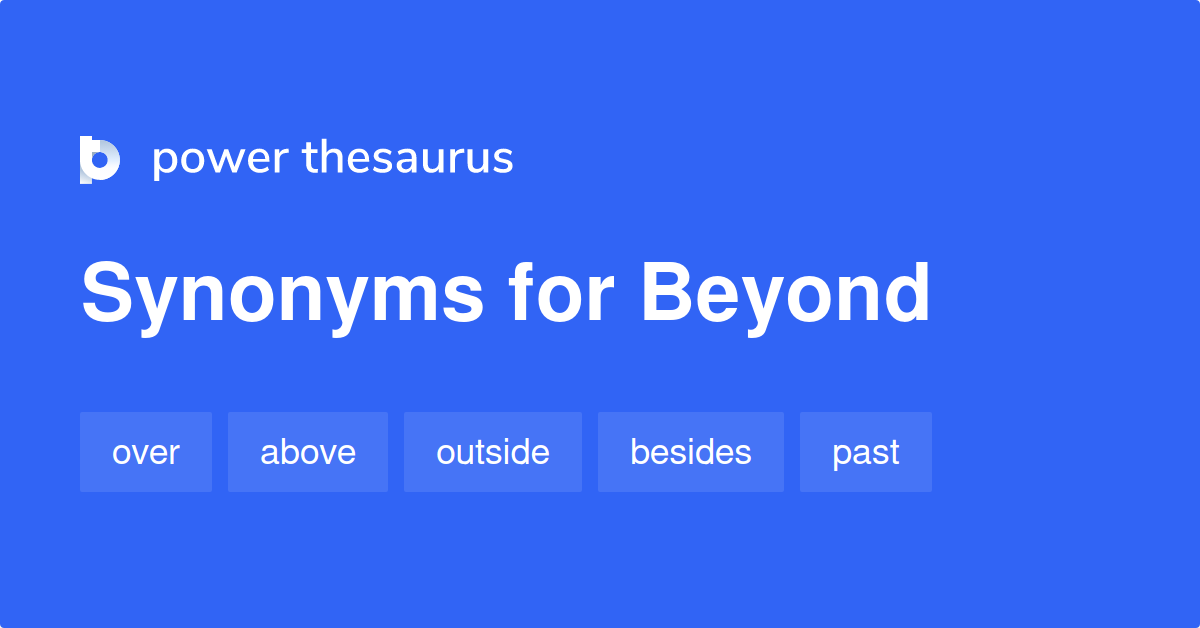 beyond thesaurus