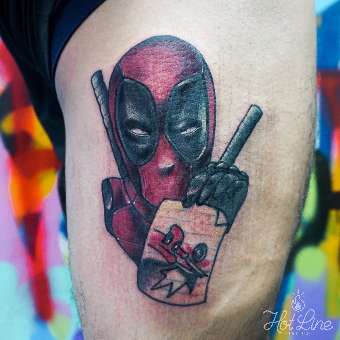 deadpool tattoo ideas