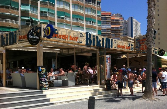 bikini beach bar benidorm