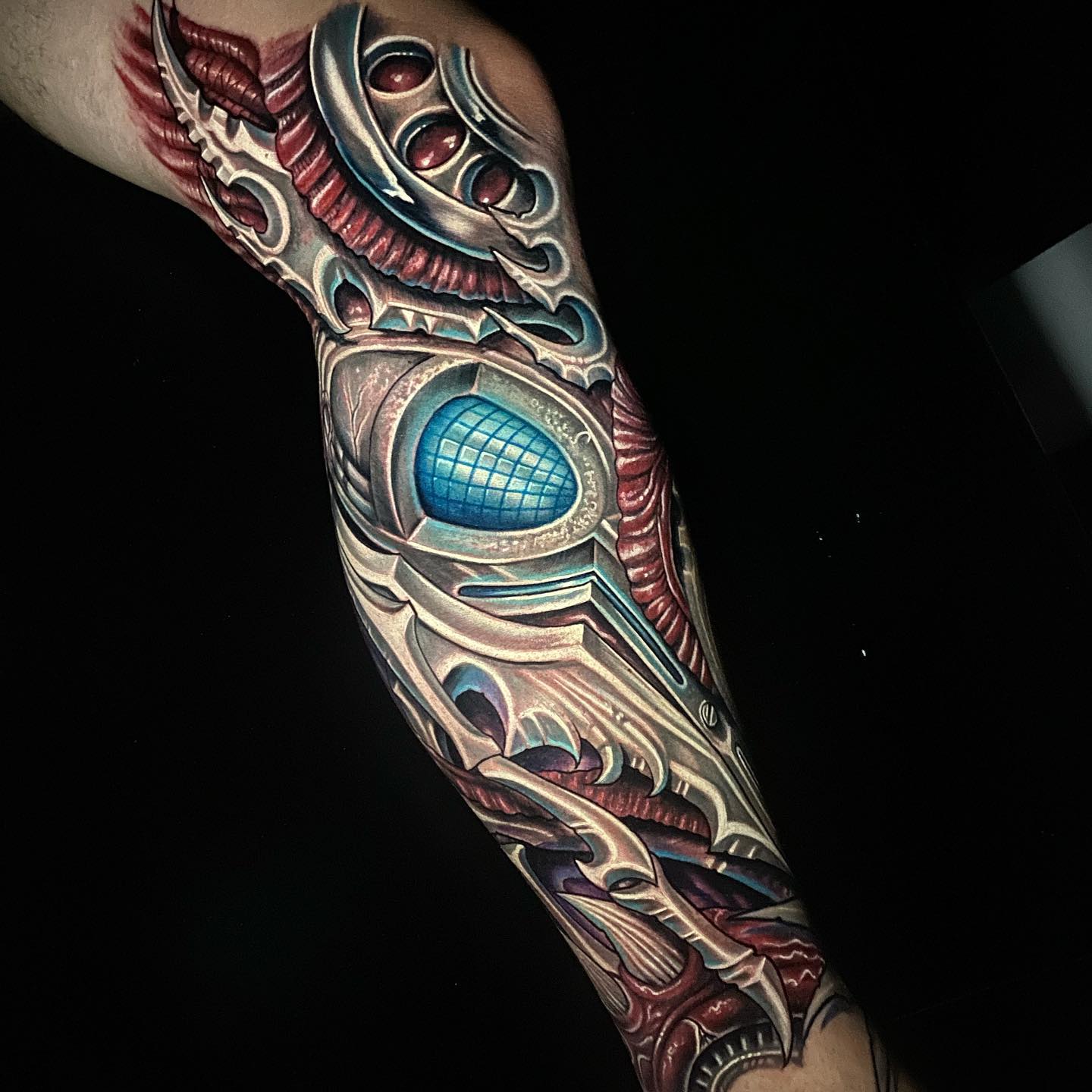 biomech tattoo