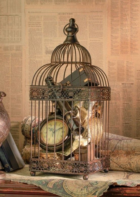 bird cage decor