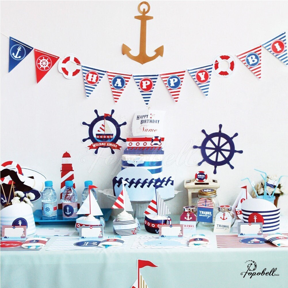 birthday sailor theme