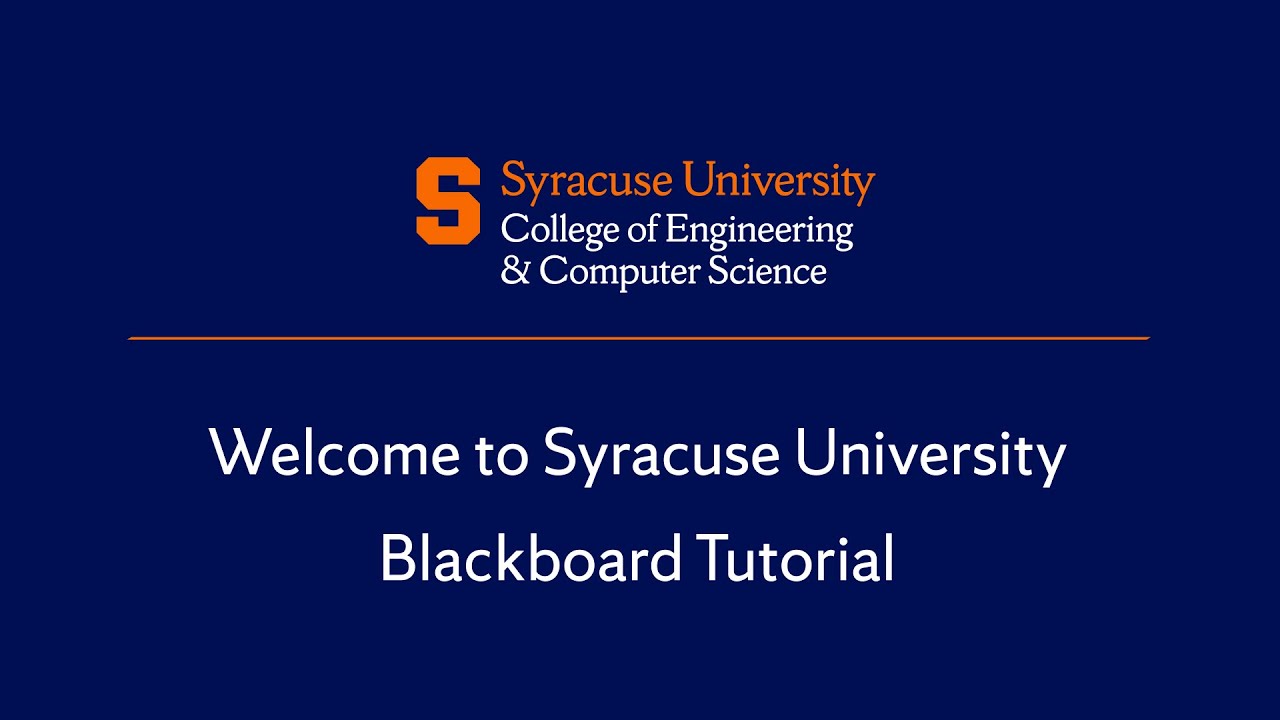 blackboard syr