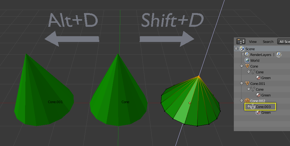 blender duplicate material