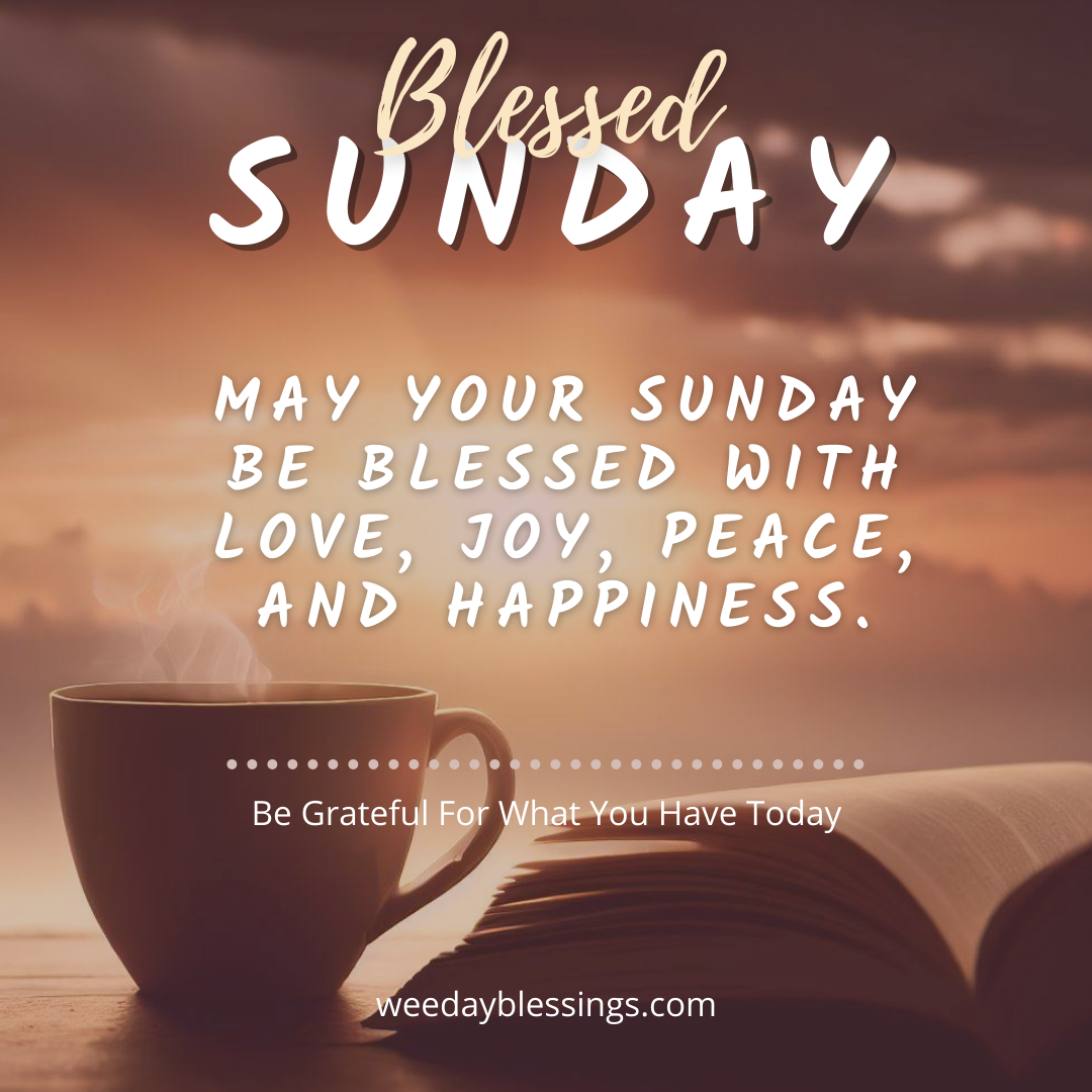 blessed sunday images